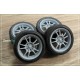 1/24 16'' Mugen MF-10 Rims set with Tyres