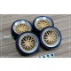 1/24 19'' BBS LM Rim set with Tyres