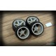 1/24 19'' Advan GT Rim set with Tyres