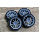 1/24 20'' Titan7 T-R10 Rim set with Tyres for DC5/EP/S2000