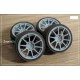 1/24 19'' Rays ZE40 Rim set with Tyres
