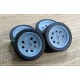1/24 16'' Circle Steel Rim set with Tyres