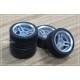 1/24 20'' Advan super Racing v2 Rim set with Tyres