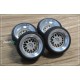 1/24 16'' SSR Dori-dori Mesh Rim set with Stretch Tyres