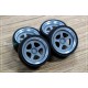 1/24 18'' Nismo LM GT1 Rim set with Tyres