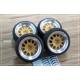 1/24 16'' Work Emotion RS11 Rim set with Tyres