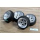 1/24 16'' Meister CR01 Rim set with Stretch Tyres