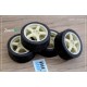 1/24 17'' Enkei WRC Tarmac Evo Rim set (5 holes) with Tyres