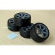1/24 20'' Rays TE037 Rim set (5 holes) with Tyres