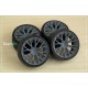 1/24 19'' Rays G16 Rim set (5 holes) with Tyres