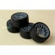 1/24 15'' Enkei GTC02 Rim set (4 holes) with Tyres