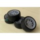 1/24 14'' Work Starfield Rim set with Tyres