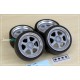 1/24 20'' Work Meister L1 Rim set with Tyres