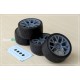 1/24 15'' BBS RE-V7 Rim set with Tyres