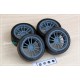 1/24 19'' Enkei GTC01RR Rim set with Tyres