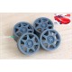 1/24 14'' Mazda MX-5 (NA) Miata OEM Rim set without Tyre for Tamiya kit