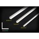 L Shape Plastic Rod set (2x2mmx1pc, 3.3mmx1pc, 4.4mm x1pc, each length 250mm)