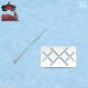 1/35 Antenna for Edelweiss and Shamrock Tanks