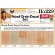 1/32 Horten Ho 229 Wood Grain Decal Set (6 sheets in 8 textures) for #SWS08