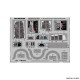 1/48 McDonnell Douglas F-4E Early/EJ Phantom II Photo-Etched Detail Set for #SWS48-10