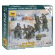 1/72 (Snap-Fit) German 81mm Mortar with Crew in Winter Uniform 1941-1945