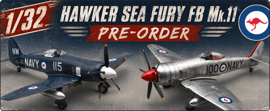 1/32 Hawker Sea Fury FB Mk.11 with Australian RAN Decal