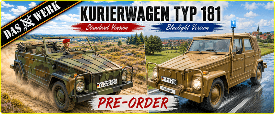 DAS WERK 1/35 Kurierwagen Typ 181