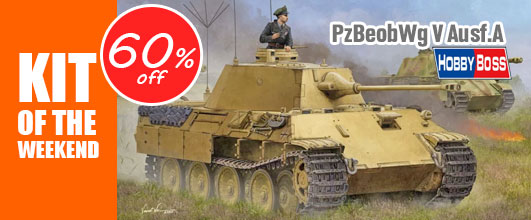 Weekend Deal - 60% off on Hobby Boss 84534 1/35 German PzBeobWg V Ausf.A