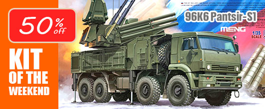Weekend Deal - 50% off on Meng SS016 1/35 Russian Air Defense Weapon System 96K6 PANTSIR-S1