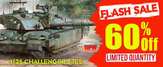 Flash Sale - 1/35 British Main Battle Tank Challenger 2 TES