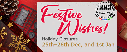 Merry Christmas from BNA | Closed: 25–26 Dec & 1 Jan